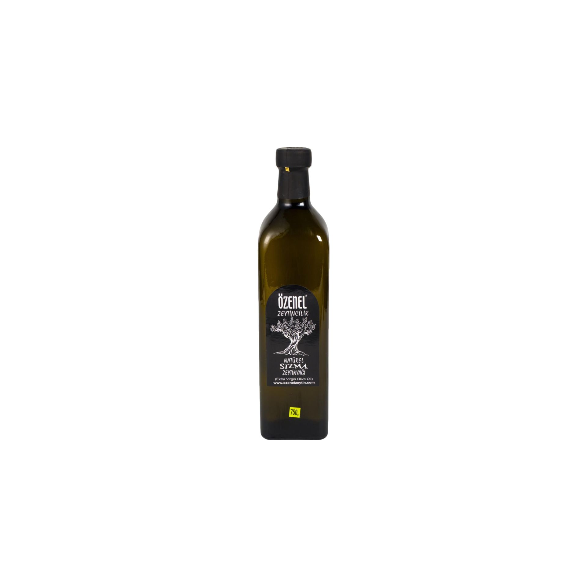 (Marasca Siyah Şişe) Natürel Sızma Zeytinyağı 750 Ml