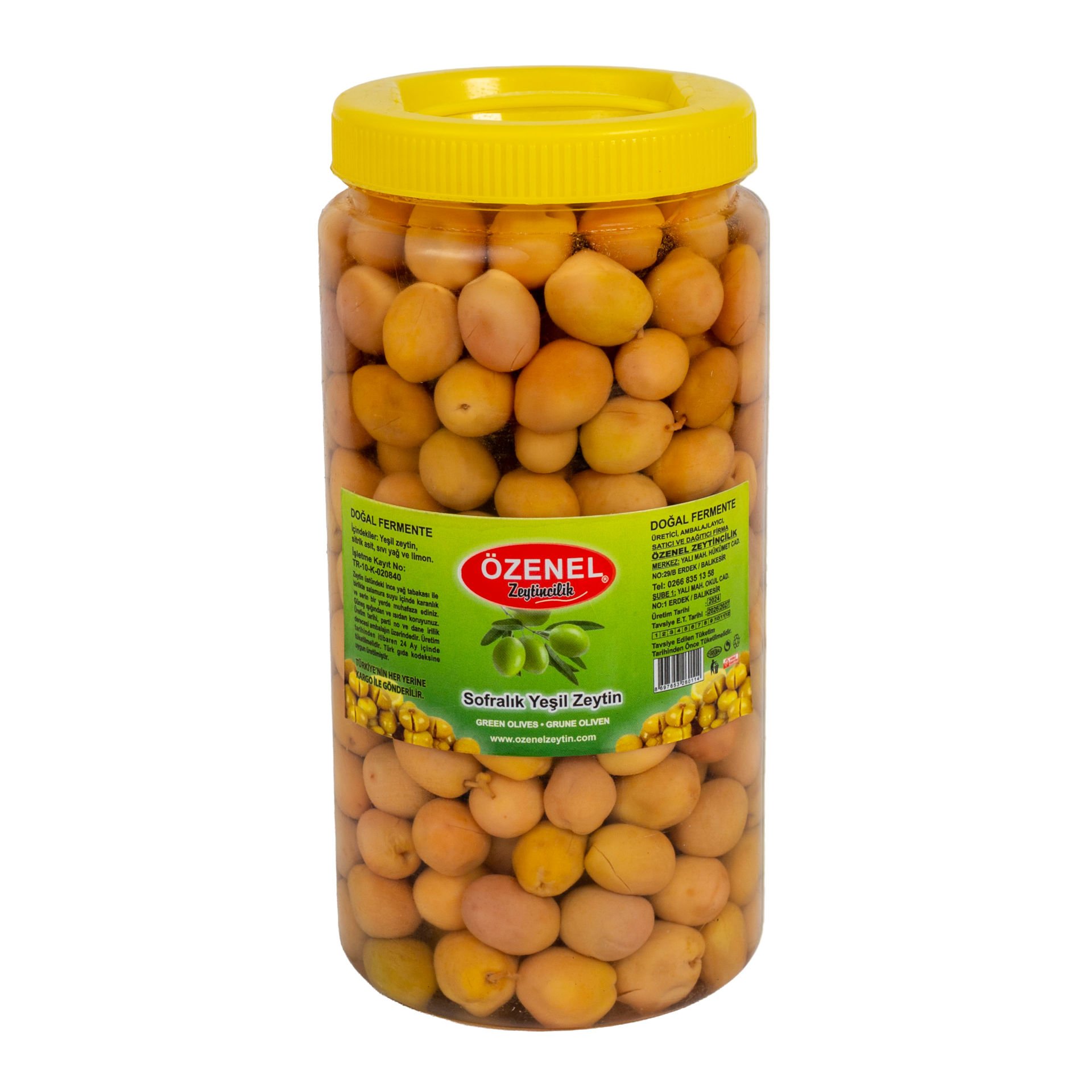 Yeşil Zeytin - Çizik 1 Kg