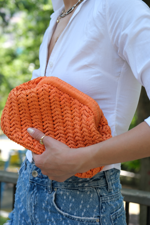 SUMMER SUN RAFFIA BAG