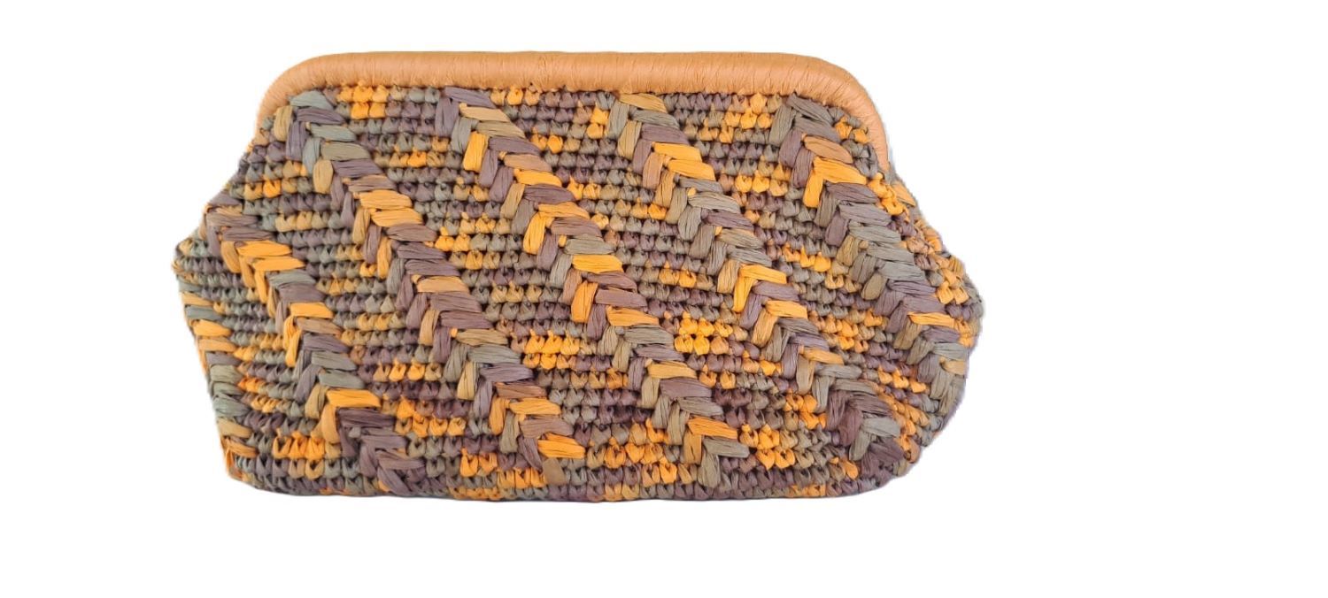 Summer Beauty Raffia Bag