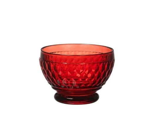 Boston Kırmızı Kristal Kase 11,5 cm