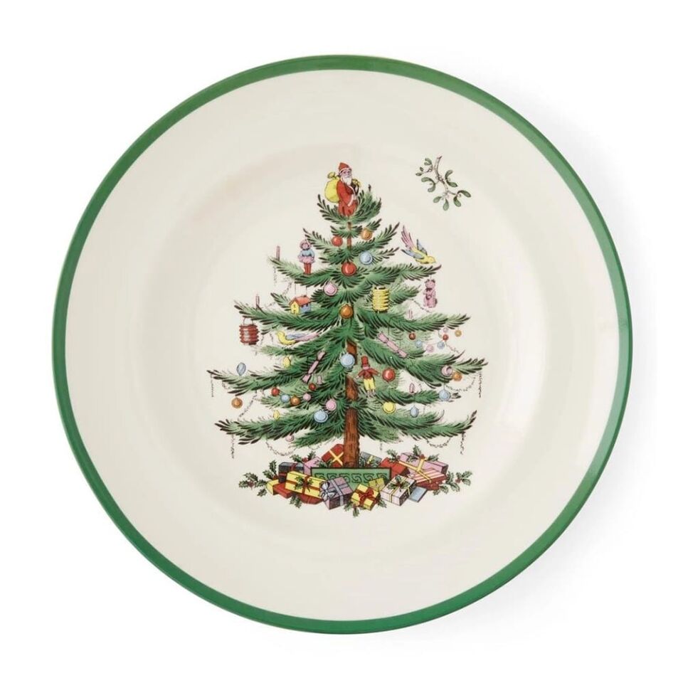CHRİSTMAS TREE 27 CM YEMEK TABAĞI