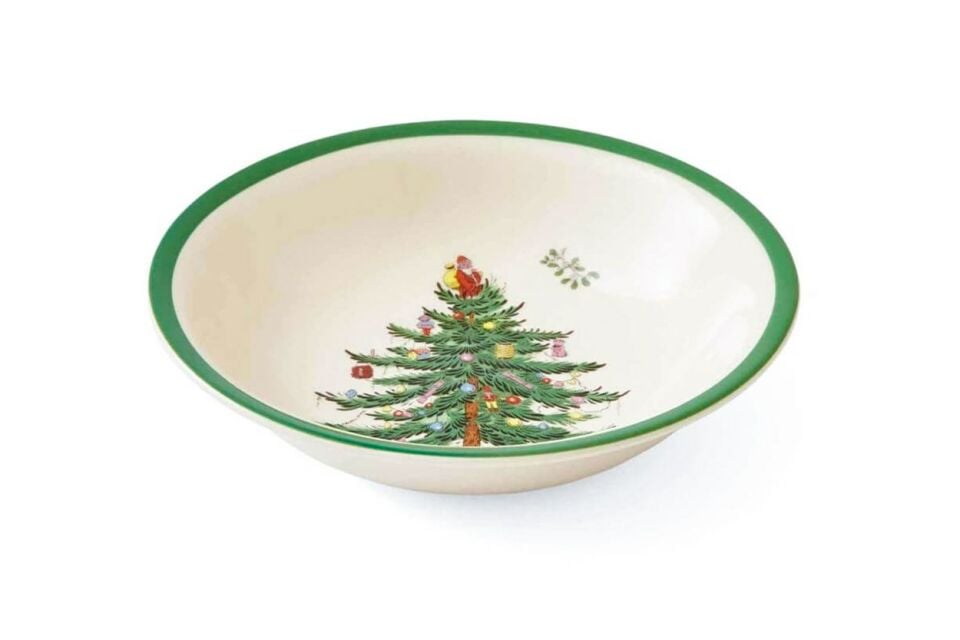 CHRİSTMAS TREE SAL/KOMP KASE 15 CM