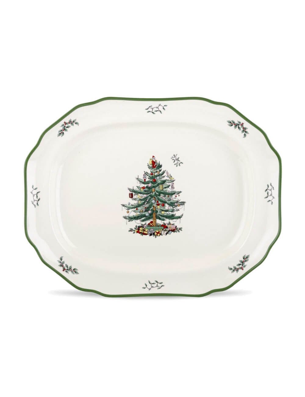 CHRİSTMAS TREESCULPTED PLATTER