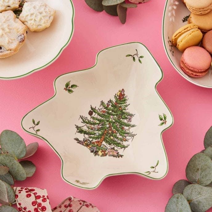 CHRİSTMAS TREE SERVİS 20 CM AĞAÇ ŞEKİLLİ