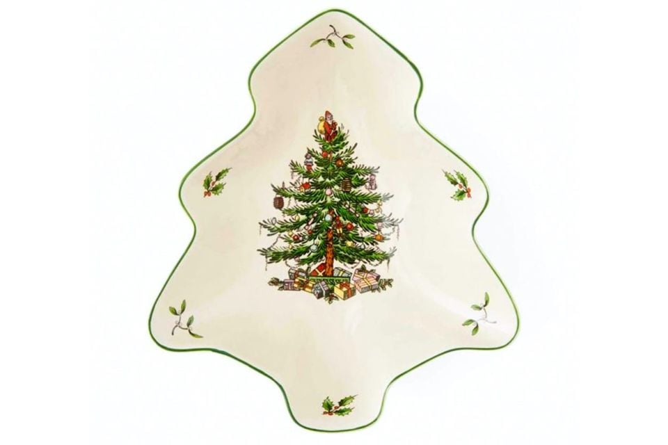 CHRİSTMAS TREE SERVİS 20 CM AĞAÇ ŞEKİLLİ