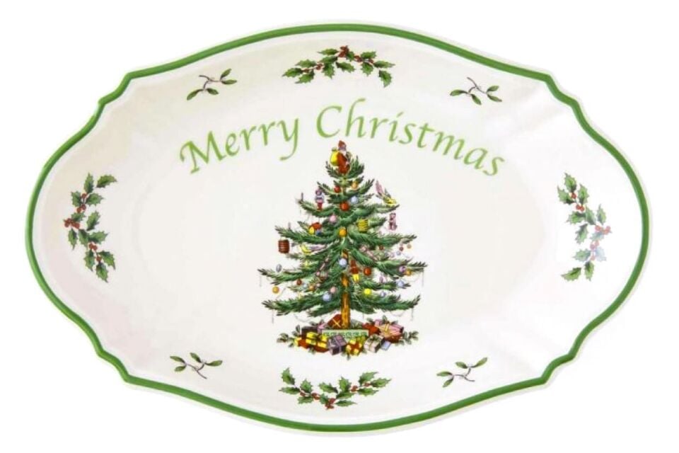 CHRİSTMAS TREE TEPSİ 28 CM