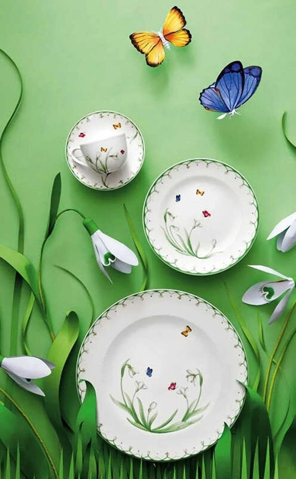 VB COLOURFUL SPRING - SERVIS TABAGI, 32CM