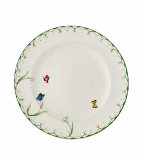 Colourful Spring Çiçek Desenli Yemek Tabağı 27 cm