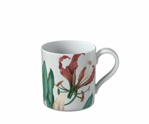 Avarua Tropik Desenli Kahve, Çay Fincanı 0,17 L