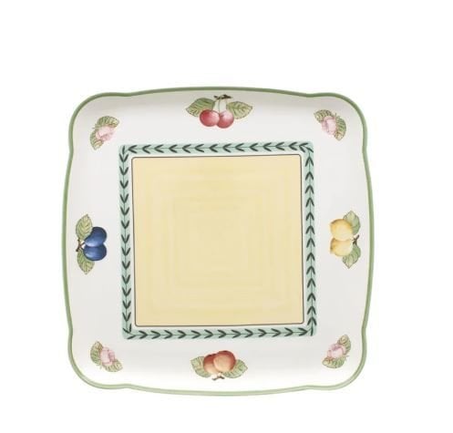 French Garden Kare Servis Tabağı 30 cm