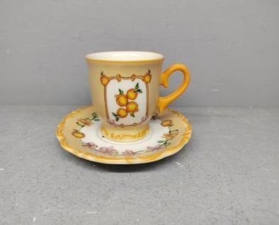 IL SIGNO TURUNCU TÜRK KAHVESİ FİNCANI 2 Lİ SET