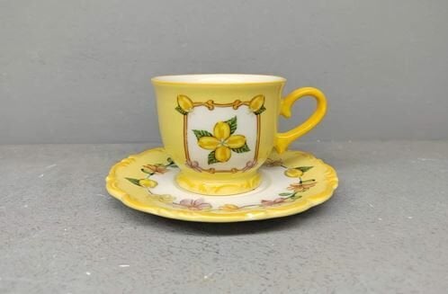 IL SIGNO SARI TÜRK KAHVESİ FİNCANI 2 Lİ SET