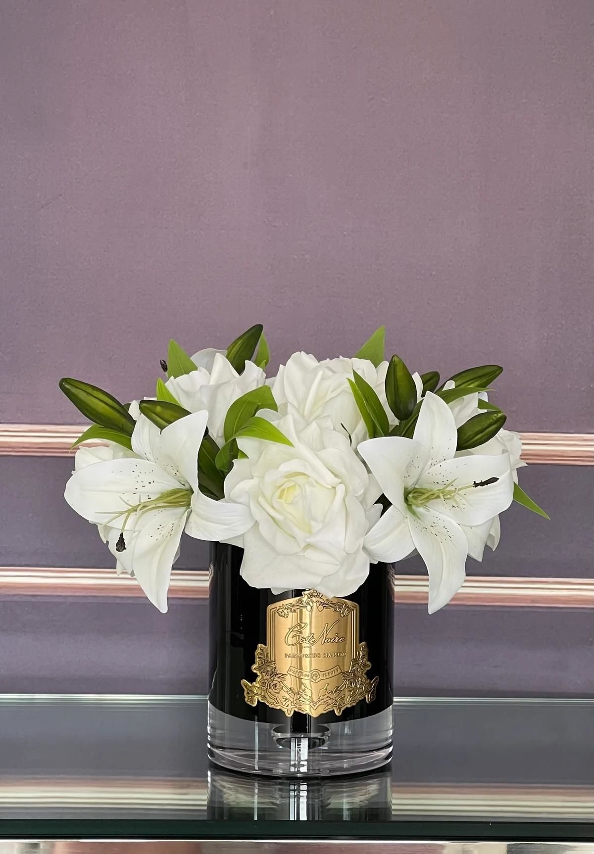 Cote Noire - Luxury Lilyum & Gül Beyaz Gül
