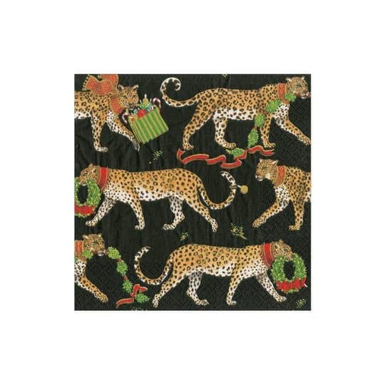 LEOPAR DESENLİ YEMEK PEÇETESİ