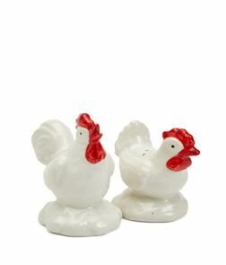 TUZLUK & BİBERLİK HOROZ FORMLU 10 yükseklik 9 en