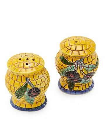 TUZLUK & BİBERLİK MOZAİK DETAYLI 5 en 9 yükseklik SARI