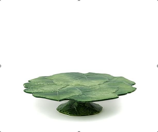 KEK STANDI YEŞİL YAPRAK DETAYLI 29 cm