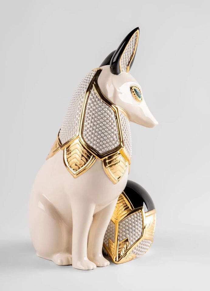 LLadro Tilki Mücevheri Heykeli