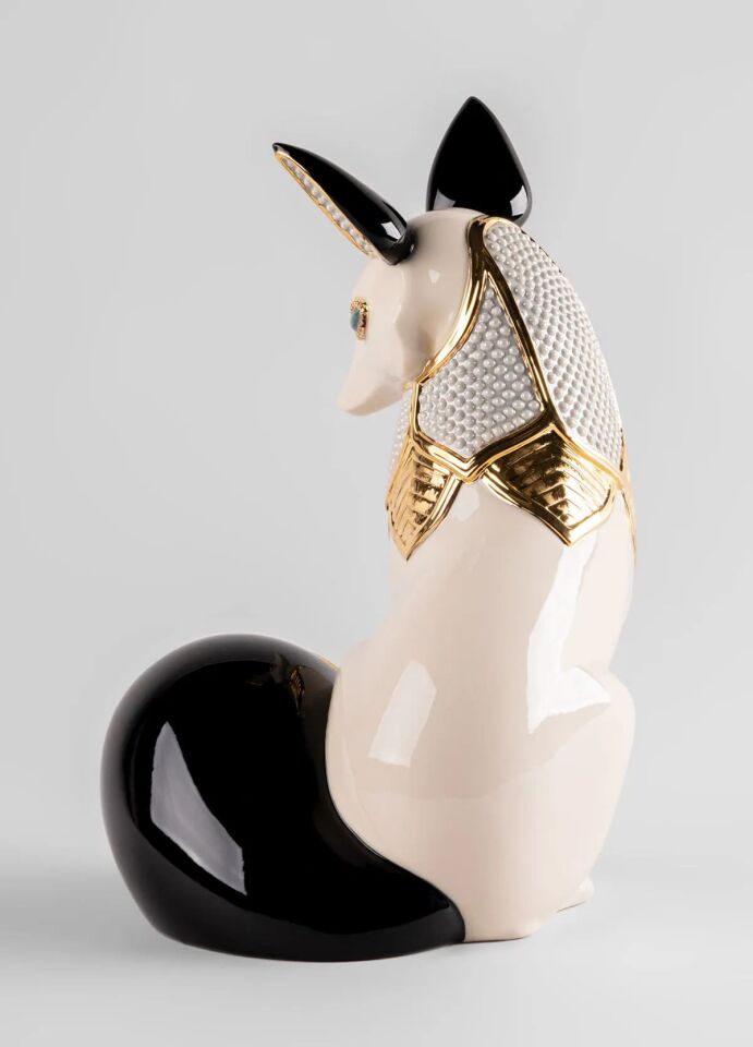 LLadro Tilki Mücevheri Heykeli