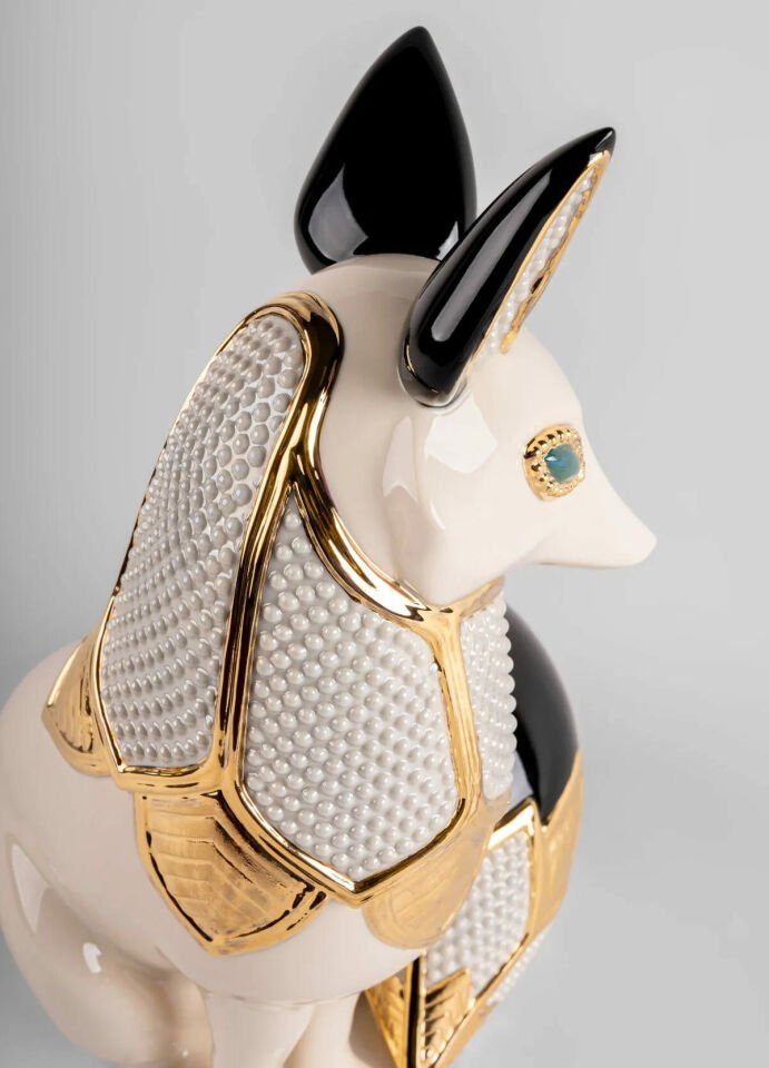 LLadro Tilki Mücevheri Heykeli