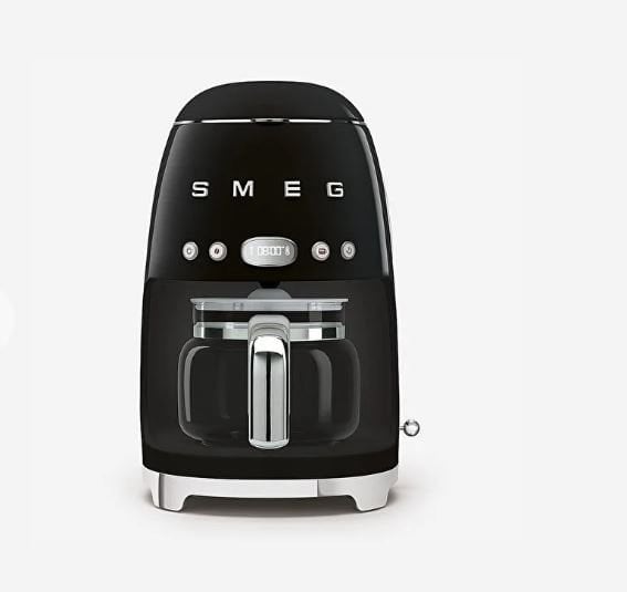 Siyah Filtre Kahve Makinesi 1,4 Lt Collection by Smeg