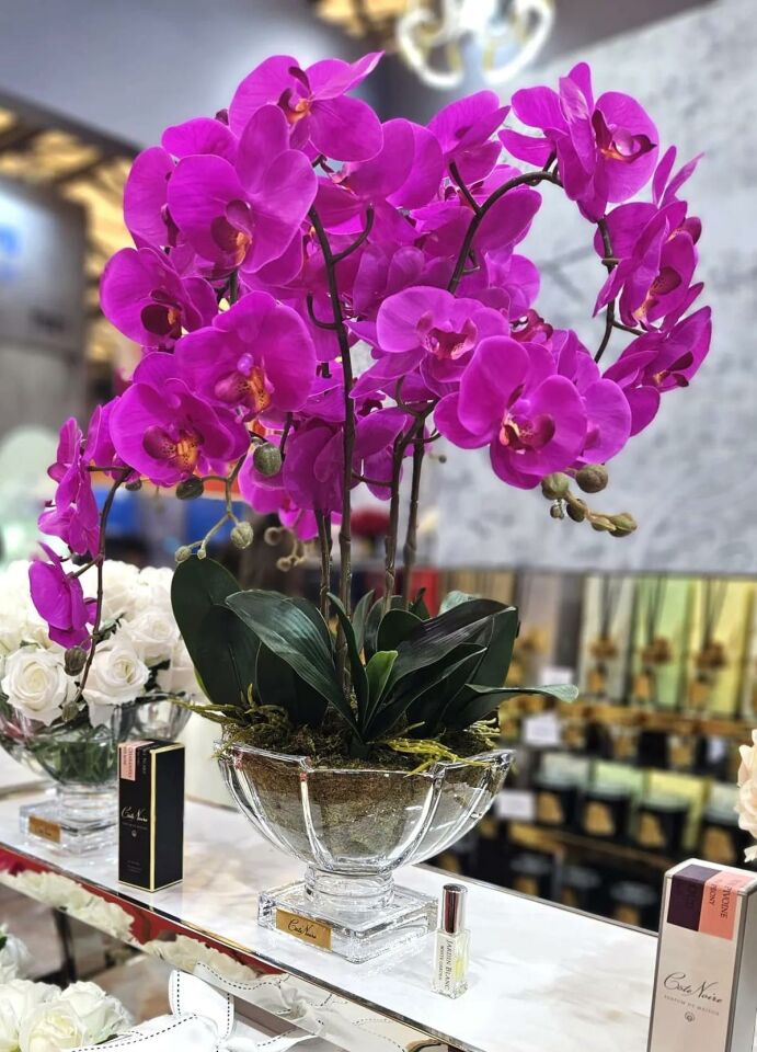 COTENOIRE LUXURY CENTERPIECE MOR ORKİDE KOKU