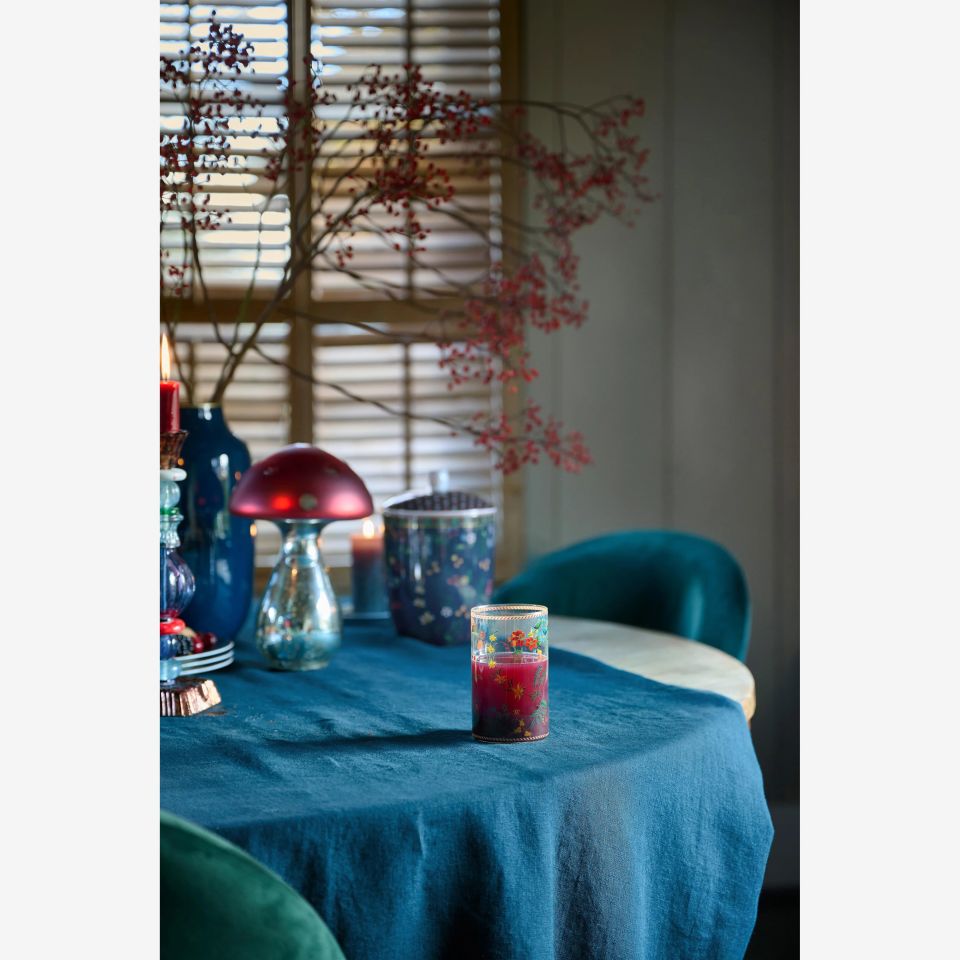 Şeffaf Cam Su Bardağı 360 Ml Berry Blues Collection by Pip Studio
