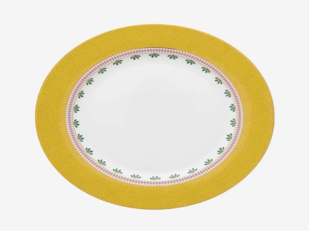 Sarı Porselen Yemek Tabağı 26,5 Cm La Majorelle Collection by Pip Studio