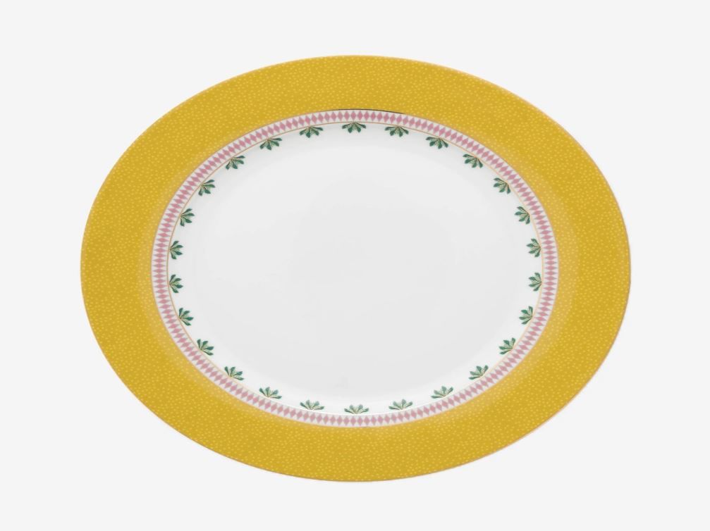 Sarı Porselen Yemek Tabağı 26,5 Cm La Majorelle Collection by Pip Studio