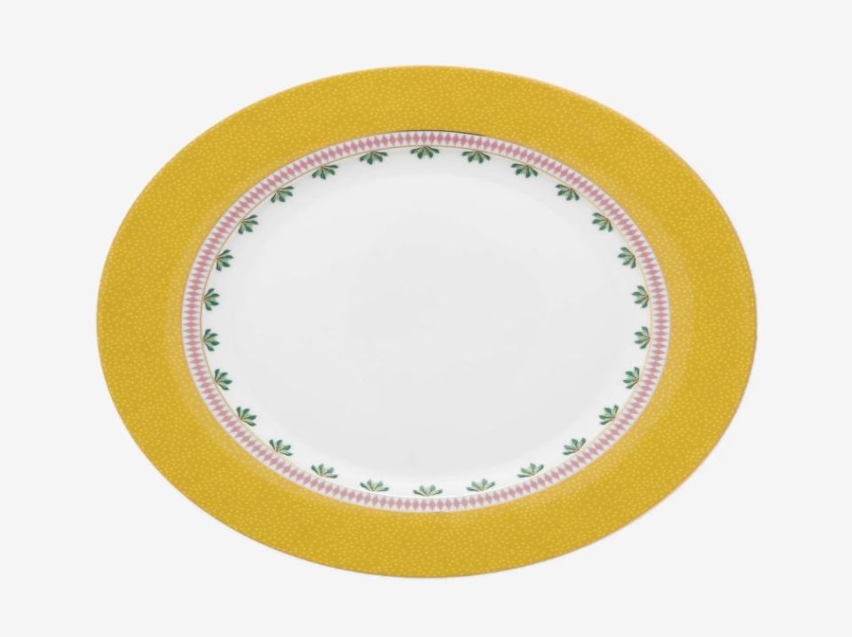 Sarı Porselen Yemek Tabağı 26,5 Cm La Majorelle Collection by Pip Studio
