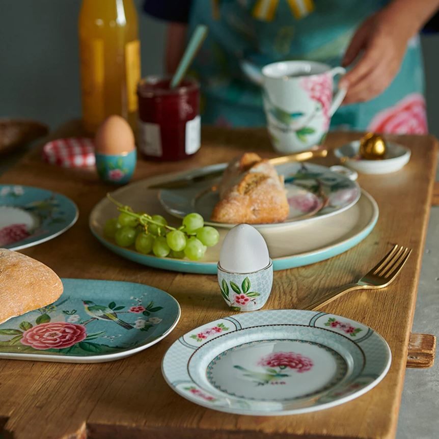 Beyaz Porselen Kupa Seti 350 Ml Blushing Birds Collection by Pip Studio