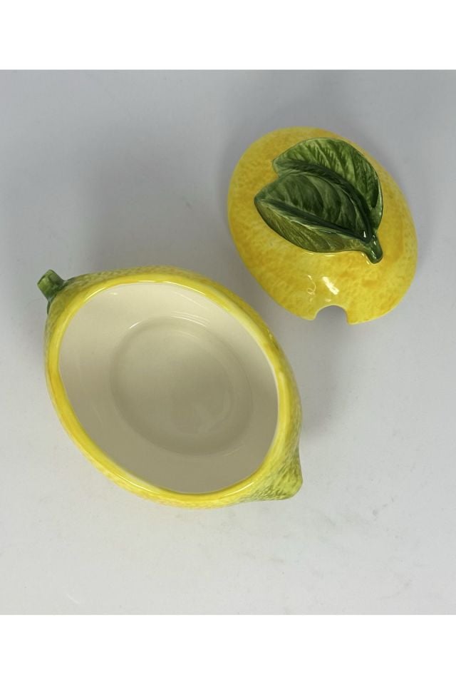 Seramik Limon Şekilli Sosluk