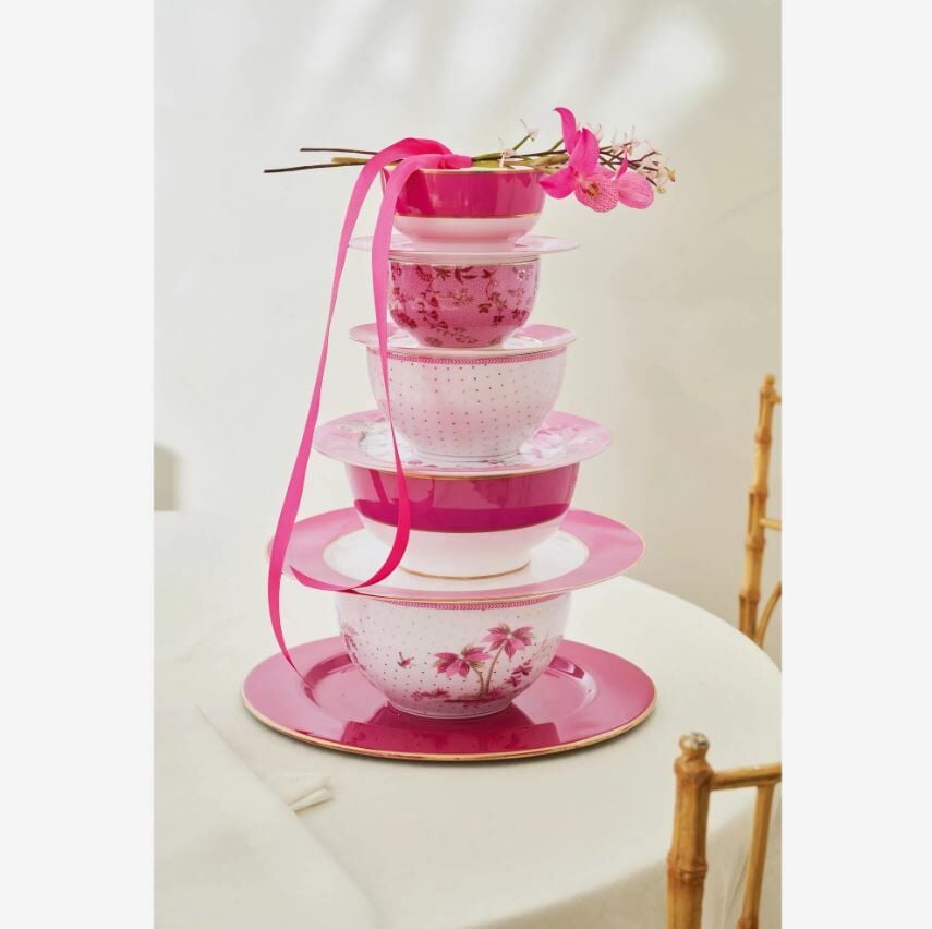 Pembe Porselen Kase 12 Cm Jolie Collection by Pip Studio