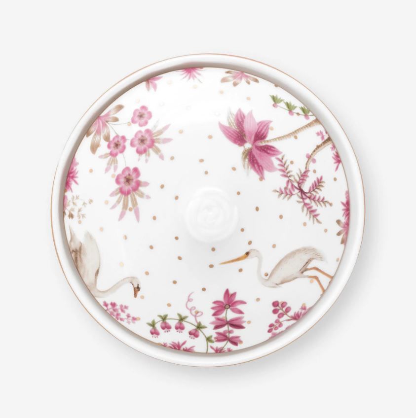 Beyaz Porselen Şekerlik 300 Ml Jolie Collection by Pip Studio