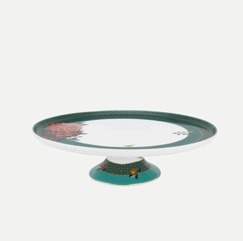 Yeşil Porselen Kek Standı 30,5 Cm Winter Wonderland Collection by Pip Studio