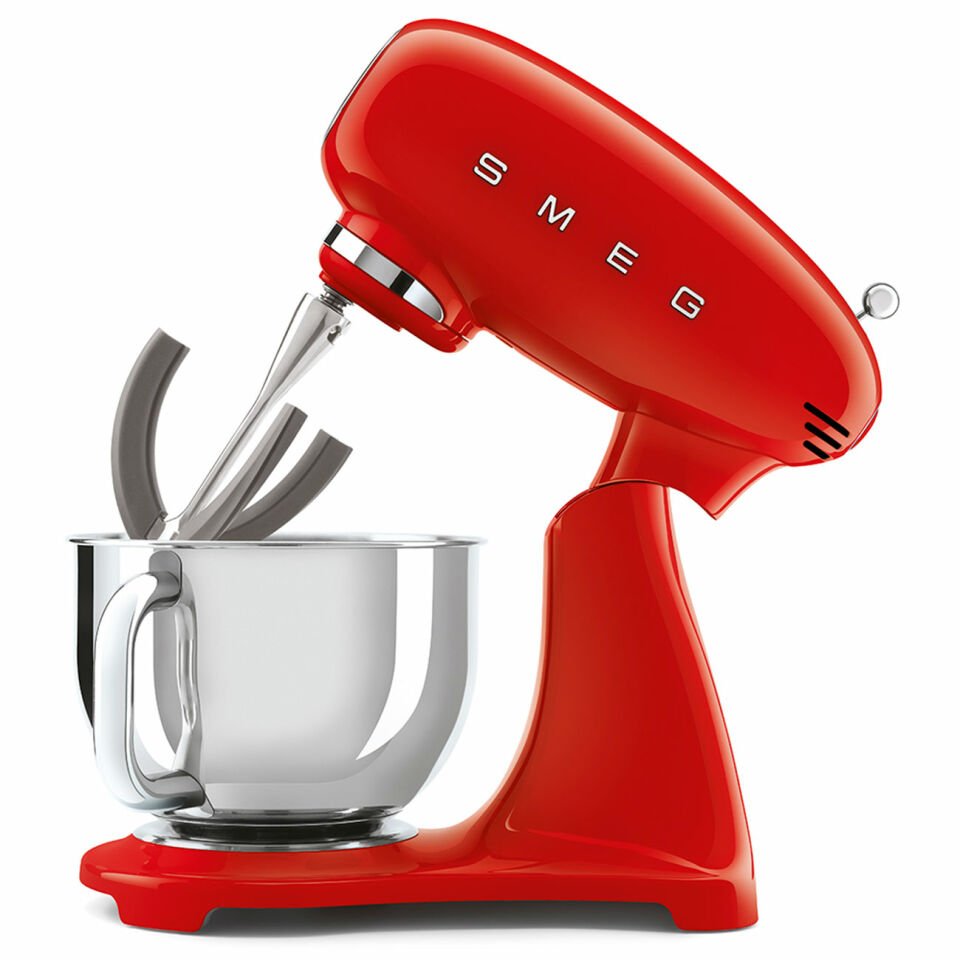Smeg Hamur Karıştırma Makinası Kırmızı