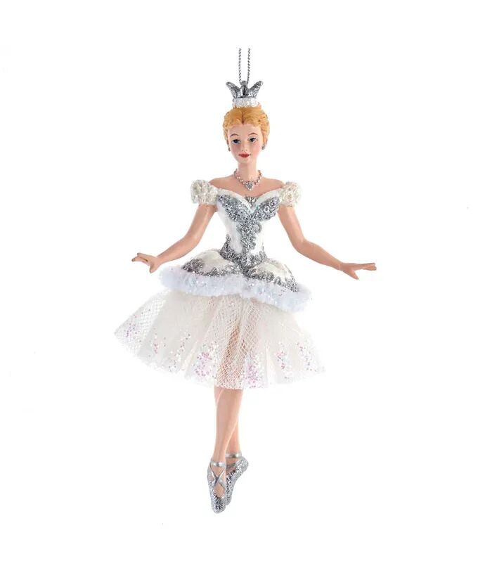 6.25''RESIN NUTCRACKER SUITE SNOW QU