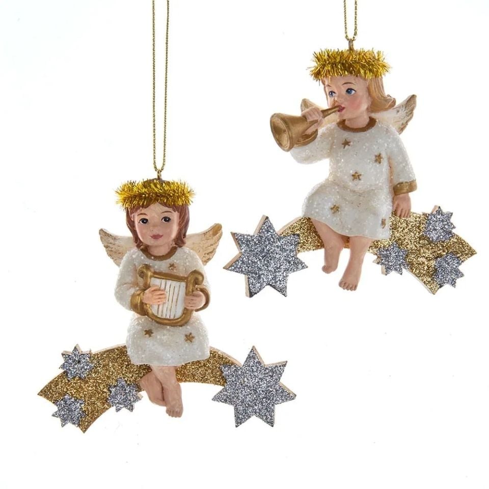 3.5''GERMAN STYLE LITTLE ANGEL ON SH
