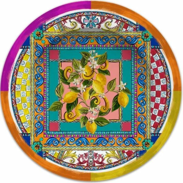 BACI MILANO ORTIGIA YEMEK TABAĞI