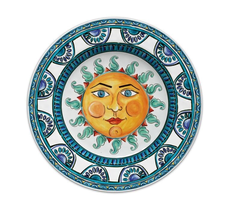 BACI MILANO SICILY YEMEK TABAĞI MAVİ