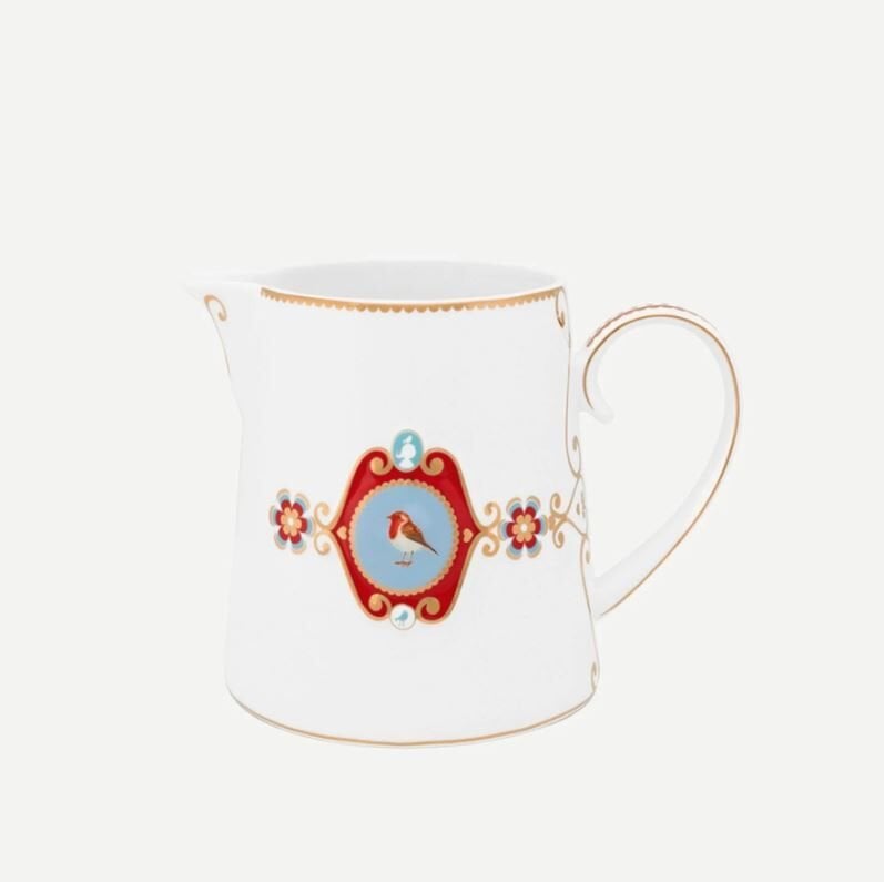 Beyaz Porselen Sürahi 900 Ml Love Birds Collection by Pip Studio