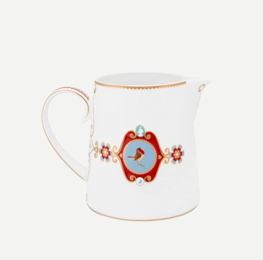 Beyaz Porselen Sürahi 900 Ml Love Birds Collection by Pip Studio