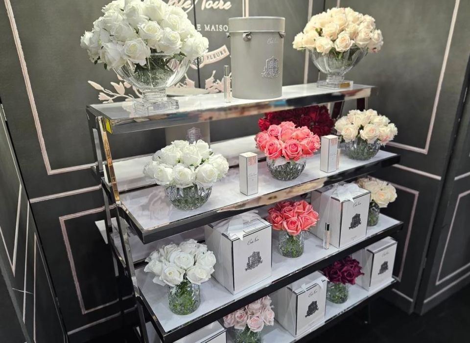 Cote Noire - Luxury Centerpiece 37 Güllü Koku Ebruli