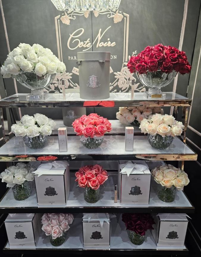 COTENOIRE LUXURY CENTERPIECE 37 GÜLLÜ KOKU BORDO