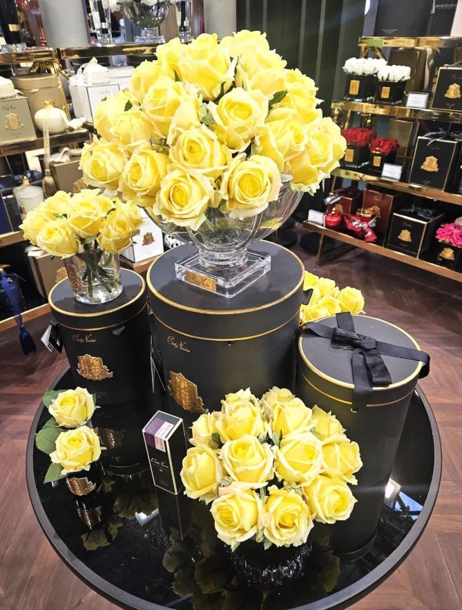 Cote Noire - Luxury Centerpiece 37 Güllü Koku Sarı
