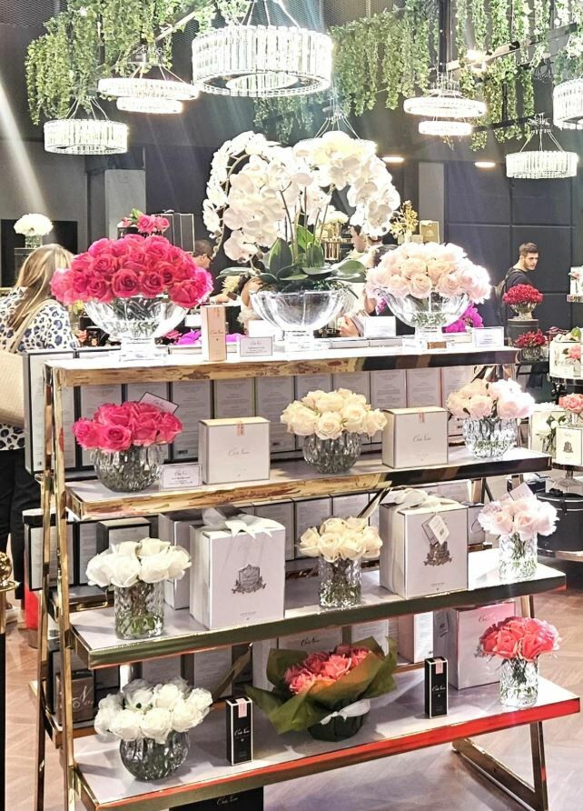 Cote Noire - Luxury Centerpiece 37 Güllü Koku Beyaz