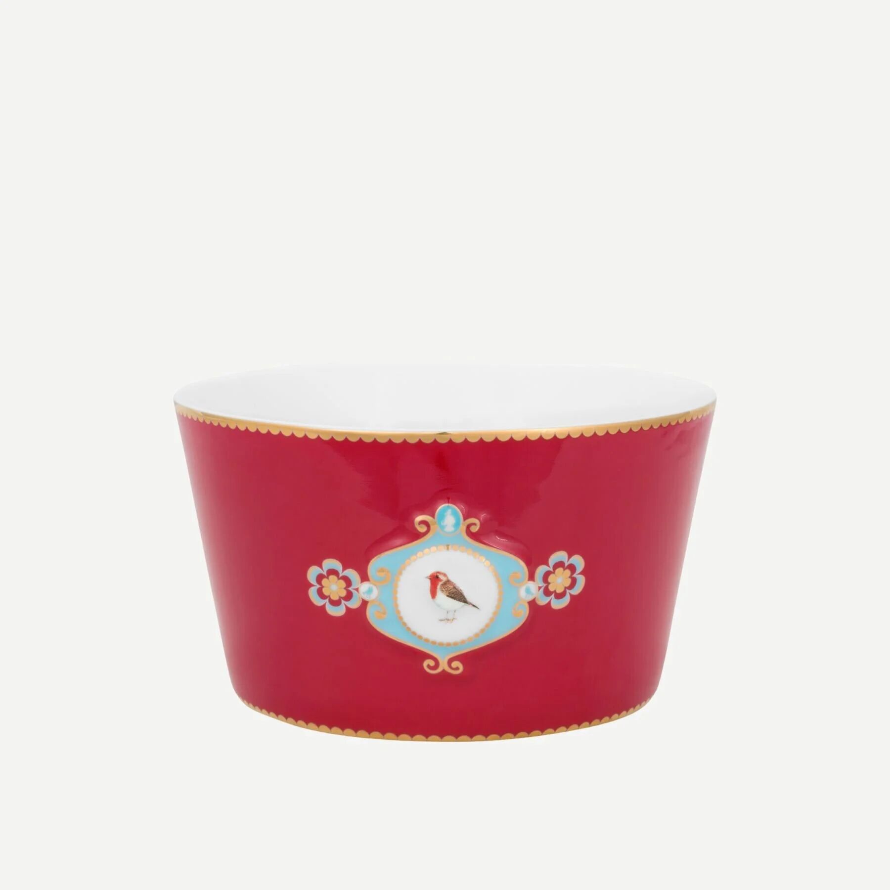 Pip Studio Love Birds Collection Kırmızı Porselen Kase