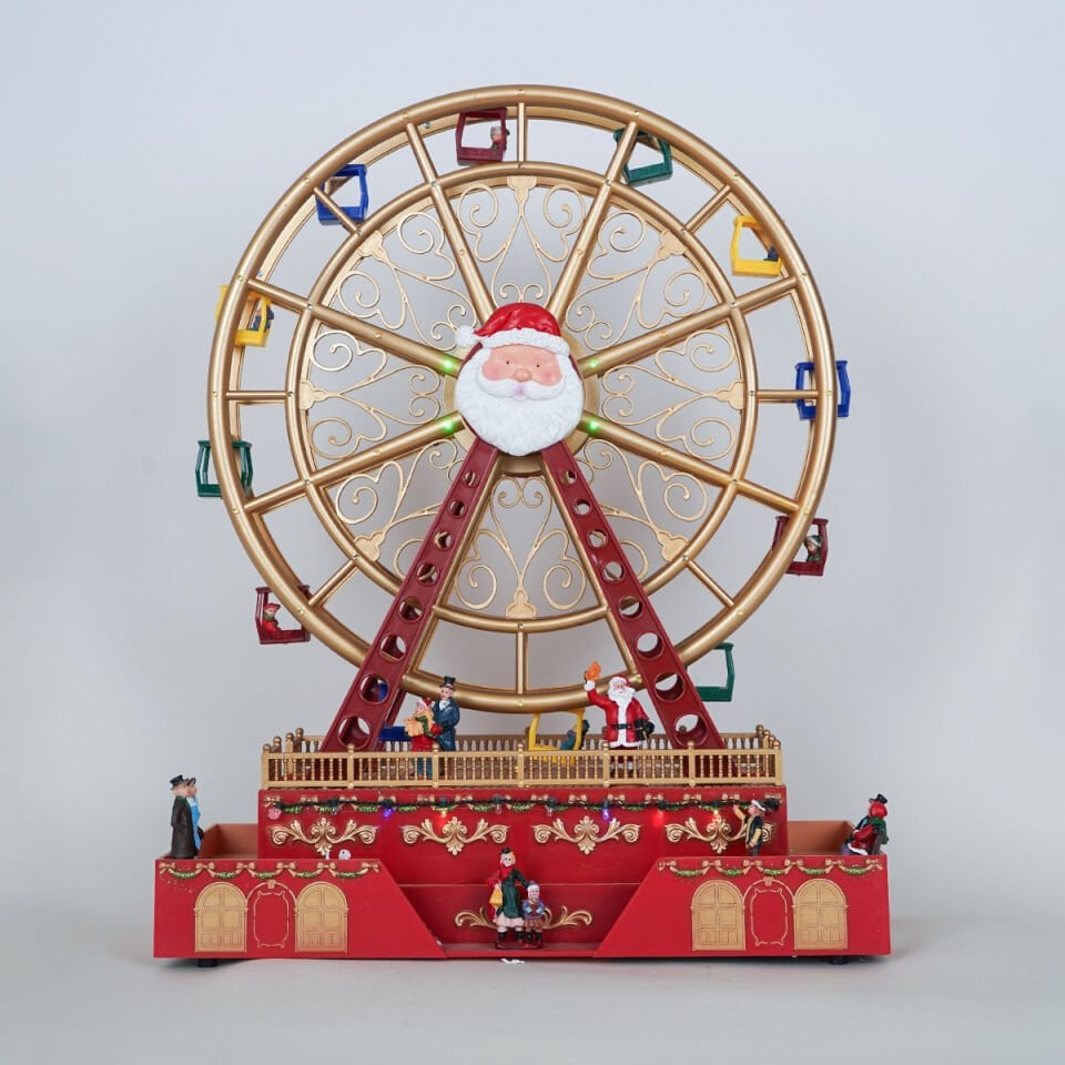 Müzikli Noel Dönme  Dolap 47 cm