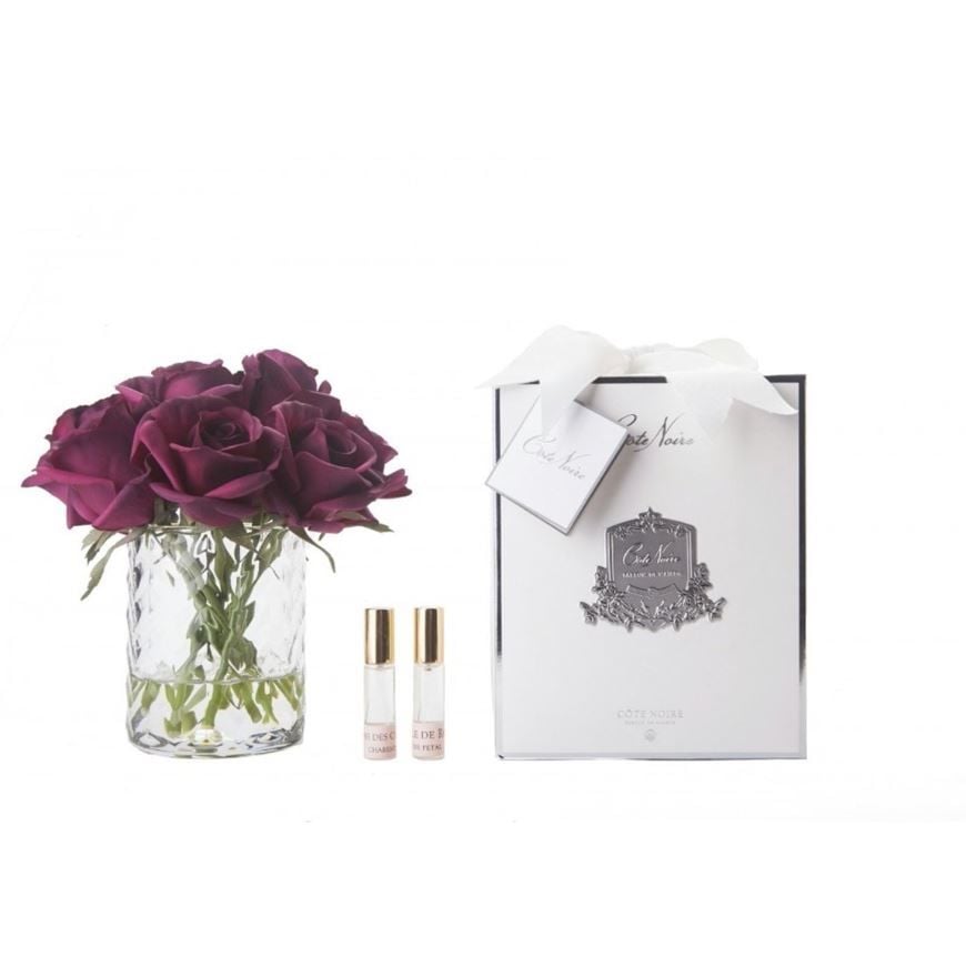 Cote Noire - Bordo Güllü Zigzag Koku